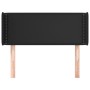 Kopfteil aus schwarzem Kunstleder, 93 x 16 x 78/88 cm von vidaXL, Kopf- und Fußteile - Ref: Foro24-3118706, Preis: 40,62 €, R...