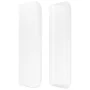 Cabecero de cuero sintético blanco 83x16x78/88 cm de vidaXL, Cabeceros y pies de cama - Ref: Foro24-3118701, Precio: 47,12 €,...