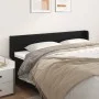 Cabecero de cuero sintético negro 163x16x78/88 cm de vidaXL, Cabeceros y pies de cama - Ref: Foro24-3118584, Precio: 68,47 €,...