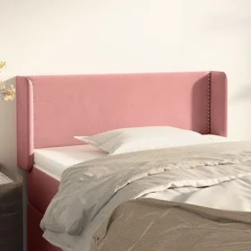 Rosa Samtkopfteil 83x16x78/88 cm von vidaXL, Kopf- und Fußteile - Ref: Foro24-3118663, Preis: 40,87 €, Rabatt: %