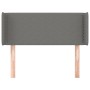 Cabecero de tela gris oscuro 103x16x78/88 cm de vidaXL, Cabeceros y pies de cama - Ref: Foro24-3118619, Precio: 43,31 €, Desc...