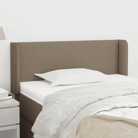 Kopfteil aus taupegrauem Stoff, 93 x 16 x 78/88 cm von vidaXL, Kopf- und Fußteile - Ref: Foro24-3118614, Preis: 48,46 €, Raba...