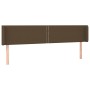 Kopfteil aus dunkelgrauem Stoff, 203 x 16 x 78/88 cm von vidaXL, Kopf- und Fußteile - Ref: Foro24-3118653, Preis: 59,21 €, Ra...