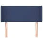 Blue fabric headboard 103x16x78/88 cm by vidaXL, Headboards and footboards - Ref: Foro24-3118484, Price: 47,35 €, Discount: %