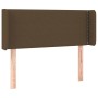 Kopfteil aus dunkelbraunem Stoff, 83 x 16 x 78/88 cm von vidaXL, Kopf- und Fußteile - Ref: Foro24-3118605, Preis: 39,85 €, Ra...