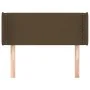 Kopfteil aus dunkelbraunem Stoff, 83 x 16 x 78/88 cm von vidaXL, Kopf- und Fußteile - Ref: Foro24-3118605, Preis: 39,35 €, Ra...