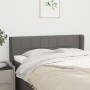 Cabecero de tela gris oscuro 147x16x78/88 cm de vidaXL, Cabeceros y pies de cama - Ref: Foro24-3118767, Precio: 75,08 €, Desc...