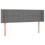 Kopfteil aus dunkelgrauem Stoff, 147 x 16 x 78/88 cm von vidaXL, Kopf- und Fußteile - Ref: Foro24-3118767, Preis: 75,08 €, Ra...