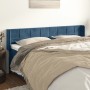 Dunkelblaues Samtkopfteil 183x16x78/88 cm von vidaXL, Kopf- und Fußteile - Ref: Foro24-3118832, Preis: 81,60 €, Rabatt: %