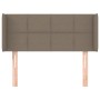 Kopfteil aus taupegrauem Stoff, 103 x 16 x 78/88 cm von vidaXL, Kopf- und Fußteile - Ref: Foro24-3118762, Preis: 49,84 €, Rab...