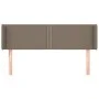 Kopfteil aus taupegrauem Stoff, 147 x 16 x 78/88 cm von vidaXL, Kopf- und Fußteile - Ref: Foro24-3118630, Preis: 54,21 €, Rab...