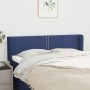 Kopfteil aus blauem Stoff, 147 x 16 x 78/88 cm von vidaXL, Kopf- und Fußteile - Ref: Foro24-3118632, Preis: 55,68 €, Rabatt: %