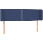 Kopfteil aus blauem Stoff, 147 x 16 x 78/88 cm von vidaXL, Kopf- und Fußteile - Ref: Foro24-3118632, Preis: 55,68 €, Rabatt: %