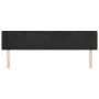 Kopfteil aus schwarzem Samt, 183 x 16 x 78/88 cm von vidaXL, Kopf- und Fußteile - Ref: Foro24-3118550, Preis: 77,22 €, Rabatt: %