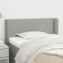 Cabecero de tela gris claro 93x16x78/88 cm de vidaXL, Cabeceros y pies de cama - Ref: Foro24-3118610, Precio: 46,36 €, Descue...