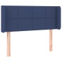 Kopfteil aus blauem Stoff, 83 x 16 x 78/88 cm von vidaXL, Kopf- und Fußteile - Ref: Foro24-3118748, Preis: 39,23 €, Rabatt: %
