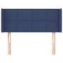 Kopfteil aus blauem Stoff, 83 x 16 x 78/88 cm von vidaXL, Kopf- und Fußteile - Ref: Foro24-3118748, Preis: 39,23 €, Rabatt: %