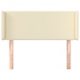 Cream synthetic leather headboard 103x16x78/88 cm by vidaXL, Headboards and footboards - Ref: Foro24-3118714, Price: 41,30 €,...