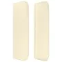 Cream synthetic leather headboard 103x16x78/88 cm by vidaXL, Headboards and footboards - Ref: Foro24-3118714, Price: 40,80 €,...