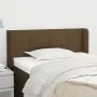 Kopfteil aus dunkelgrauem Stoff, 93 x 16 x 78/88 cm von vidaXL, Kopf- und Fußteile - Ref: Foro24-3118753, Preis: 47,52 €, Rab...