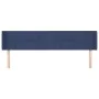 Kopfteil aus blauem Stoff, 183 x 16 x 78/88 cm von vidaXL, Kopf- und Fußteile - Ref: Foro24-3118788, Preis: 64,66 €, Rabatt: %