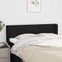 Kopfteil aus schwarzem Stoff, 147 x 16 x 78/88 cm von vidaXL, Kopf- und Fußteile - Ref: Foro24-3118768, Preis: 64,90 €, Rabat...