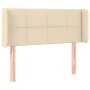 Kopfteil aus cremefarbenem Stoff, 103 x 16 x 78/88 cm von vidaXL, Kopf- und Fußteile - Ref: Foro24-3118763, Preis: 46,48 €, R...
