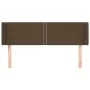 Cabecero de tela gris oscuro 147x16x78/88 cm de vidaXL, Cabeceros y pies de cama - Ref: Foro24-3118629, Precio: 54,70 €, Desc...