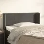 Cabecero de terciopelo gris oscuro 93x16x78/88 cm de vidaXL, Cabeceros y pies de cama - Ref: Foro24-3118665, Precio: 45,51 €,...