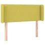 Cabecero de tela verde 103x16x78/88 cm de vidaXL, Cabeceros y pies de cama - Ref: Foro24-3118625, Precio: 40,38 €, Descuento: %