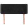 Kopfteil aus schwarzem Samt, 83 x 16 x 78/88 cm von vidaXL, Kopf- und Fußteile - Ref: Foro24-3118660, Preis: 42,37 €, Rabatt: %