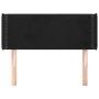 Kopfteil aus schwarzem Samt, 83 x 16 x 78/88 cm von vidaXL, Kopf- und Fußteile - Ref: Foro24-3118660, Preis: 40,87 €, Rabatt: %