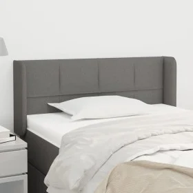 Dark gray fabric headboard 103x16x78/88 cm by vidaXL, Headboards and footboards - Ref: Foro24-3118759, Price: 59,25 €, Discou...