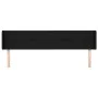 Black fabric headboard 183x16x78/88 cm by vidaXL, Headboards and footboards - Ref: Foro24-3118784, Price: 63,53 €, Discount: %