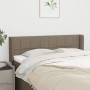 Kopfteil aus taupegrauem Stoff, 147 x 16 x 78/88 cm von vidaXL, Kopf- und Fußteile - Ref: Foro24-3118770, Preis: 58,46 €, Rab...