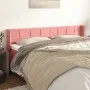 Cabecero de terciopelo rosa 203x16x78/88 cm de vidaXL, Cabeceros y pies de cama - Ref: Foro24-3118839, Precio: 82,70 €, Descu...