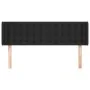 Cabecero de cuero sintético negro 147x16x78/88 cm de vidaXL, Cabeceros y pies de cama - Ref: Foro24-3118858, Precio: 68,58 €,...