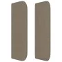 Cabecero de tela gris taupe 163x16x78/88 cm de vidaXL, Cabeceros y pies de cama - Ref: Foro24-3118778, Precio: 71,35 €, Descu...