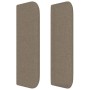 Kopfteil aus taupegrauem Stoff, 163 x 16 x 78/88 cm von vidaXL, Kopf- und Fußteile - Ref: Foro24-3118778, Preis: 59,93 €, Rab...