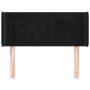 Kopfteil aus schwarzem Samt, 83 x 16 x 78/88 cm von vidaXL, Kopf- und Fußteile - Ref: Foro24-3119038, Preis: 43,75 €, Rabatt: %
