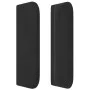 Cabecero de terciopelo negro 83x16x78/88 cm de vidaXL, Cabeceros y pies de cama - Ref: Foro24-3119038, Precio: 42,68 €, Descu...