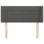 Dunkelgraues Samtkopfteil 83x16x78/88 cm von vidaXL, Kopf- und Fußteile - Ref: Foro24-3118939, Preis: 42,13 €, Rabatt: %