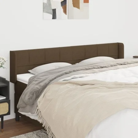 Dark gray fabric headboard 183x16x78/88 cm by vidaXL, Headboards and footboards - Ref: Foro24-3118785, Price: 69,59 €, Discou...