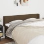 Kopfteil aus dunkelgrauem Stoff, 183 x 16 x 78/88 cm von vidaXL, Kopf- und Fußteile - Ref: Foro24-3118785, Preis: 70,30 €, Ra...