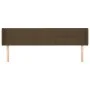 Dark gray fabric headboard 183x16x78/88 cm by vidaXL, Headboards and footboards - Ref: Foro24-3118785, Price: 69,59 €, Discou...