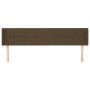 Kopfteil aus dunkelgrauem Stoff, 183 x 16 x 78/88 cm von vidaXL, Kopf- und Fußteile - Ref: Foro24-3118785, Preis: 70,30 €, Ra...
