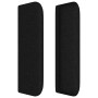 Black fabric headboard 103x16x78/88 cm by vidaXL, Headboards and footboards - Ref: Foro24-3118760, Price: 42,20 €, Discount: %
