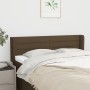 Kopfteil aus dunkelgrauem Stoff, 147 x 16 x 78/88 cm von vidaXL, Kopf- und Fußteile - Ref: Foro24-3118909, Preis: 70,26 €, Ra...