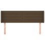 Kopfteil aus dunkelgrauem Stoff, 147 x 16 x 78/88 cm von vidaXL, Kopf- und Fußteile - Ref: Foro24-3118909, Preis: 70,26 €, Ra...