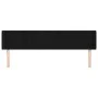Cabecero de terciopelo negro 183x16x78/88 cm de vidaXL, Cabeceros y pies de cama - Ref: Foro24-3119068, Precio: 80,99 €, Desc...